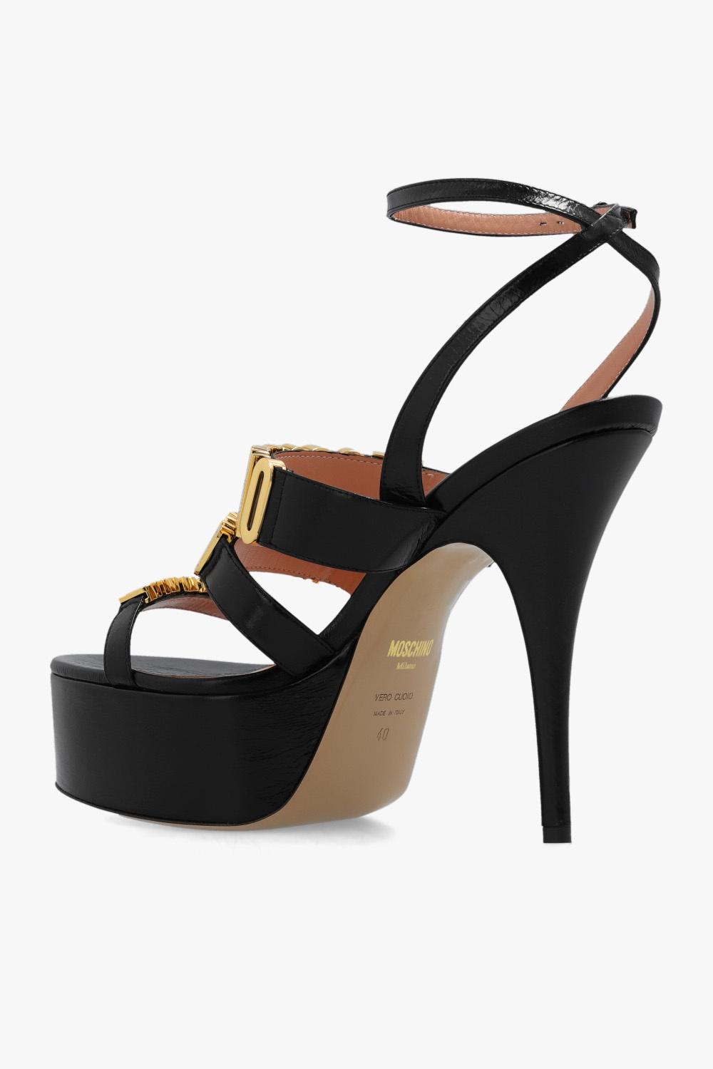 Shanty leopard ballerina shoes | Women's Shoes | Moschino